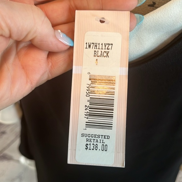 Nanette Lepore Layered Cold Shoulder Dress NWT Tied Shoulders Ruffles Size 4 - Picture 5 of 11